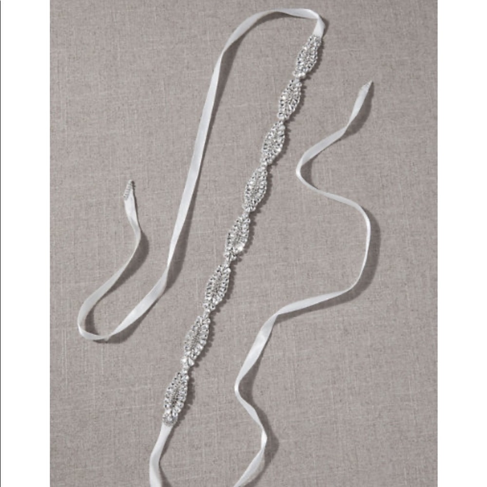 BHLDN Rhinestone Bridal sash